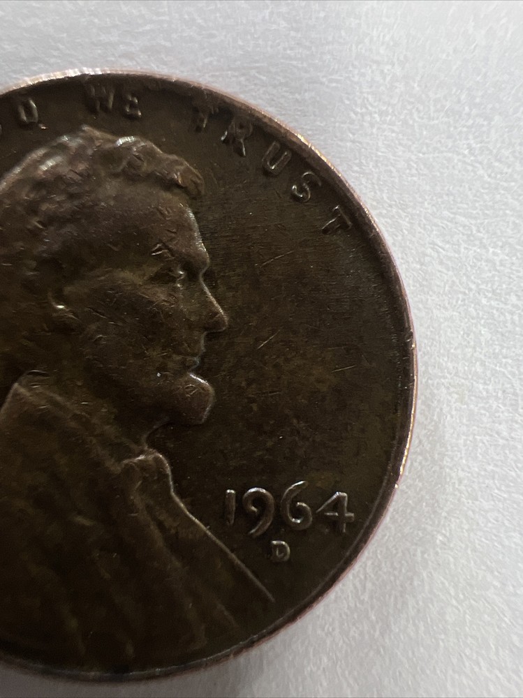 Rare 1964 D Lincoln Penny Lettering Errors