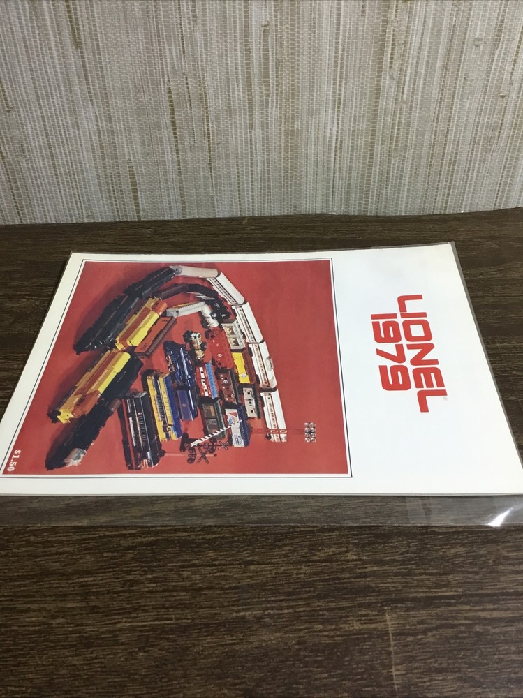 1979 LIONEL TRAINS CONSUMER CATALOG ORIGINAL PACKAGING