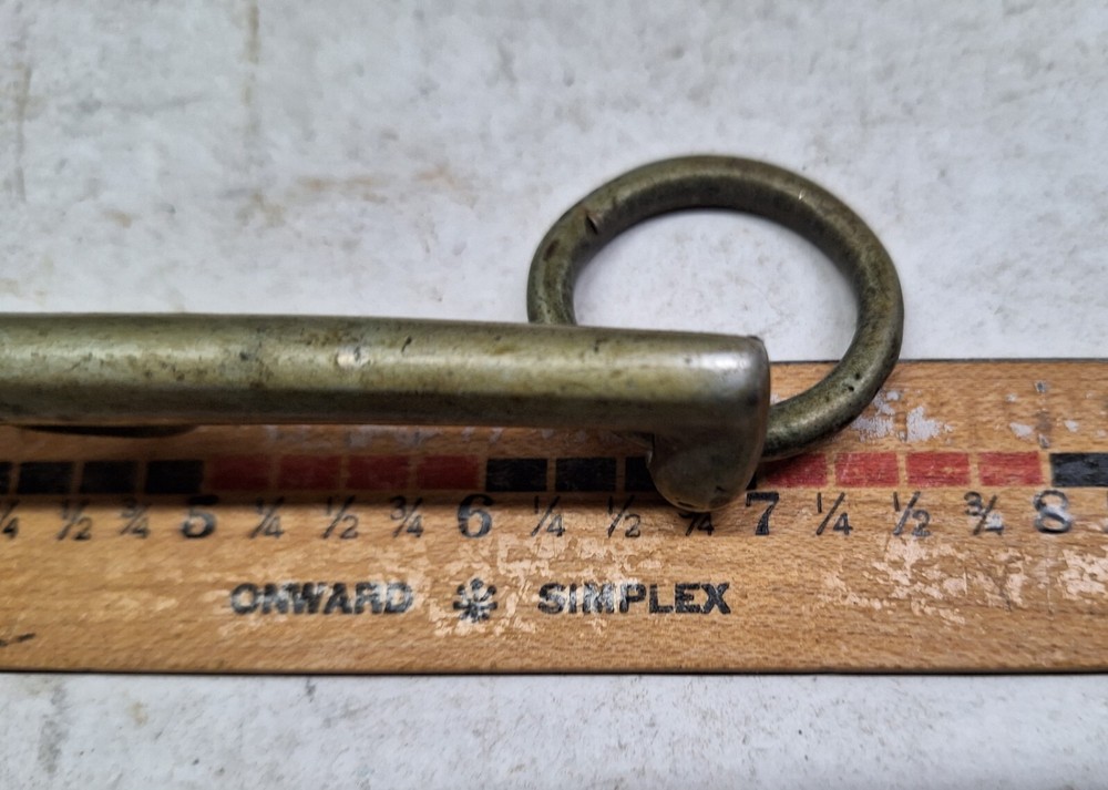 Solid Nickel Horse Bit - 5" Low Port Bit - 104241