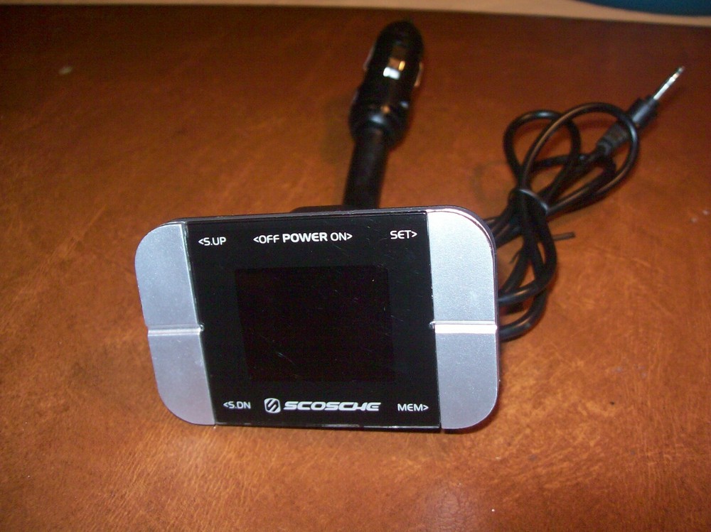 Scosche FM Stereo Transmitter FMTD3PRO