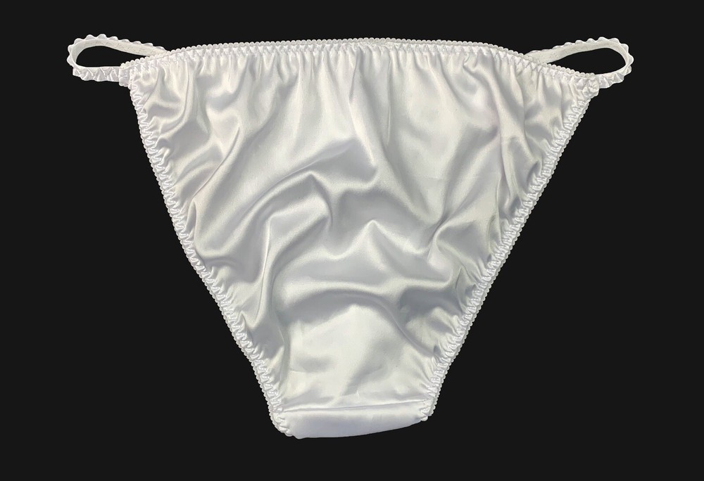 Satin String Thong, T-String & Bikini · Retro | 3-Pack | M/6