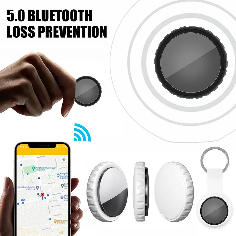 2 Pcs Smart Anti-Lost Gps Bluetooth Tracking for Keys/kids ios & Android Support