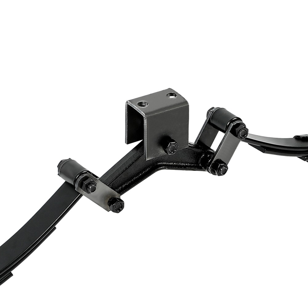 Tandem Trailer Axle Suspension Kit 4 Leaf Double Eye Springs Hanger Kit 3500lbs