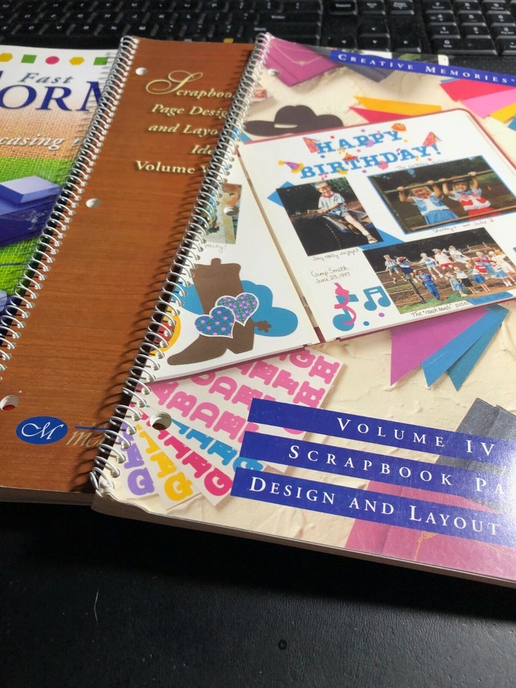 2) Creative Memories Page Patterns Fall 2003, Spring and Fall 2004