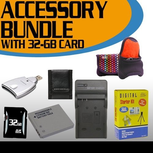 Canon SD1400IS Accessory Saver Bundle 03