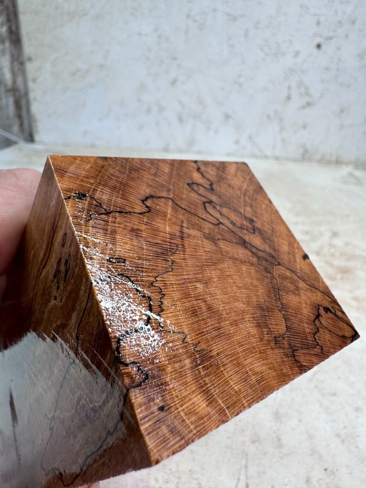 Stabilized Spalted Maple Knife Block or Turning Blank | Oversized | SSM 231
