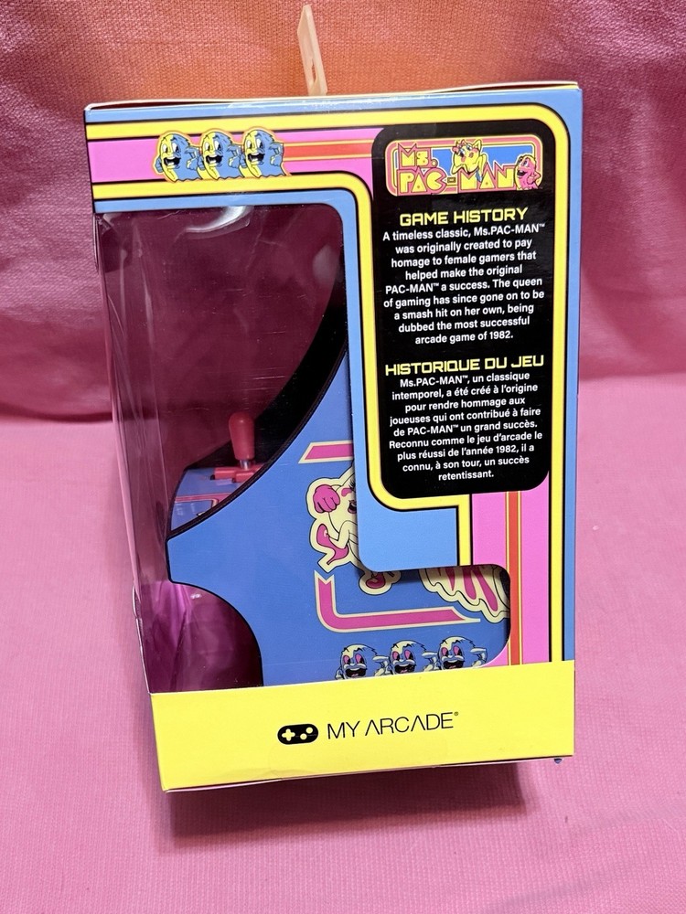 My Arcade Ms. Pac-Man Micro Player Retro Arcade Collectible Mini Machine