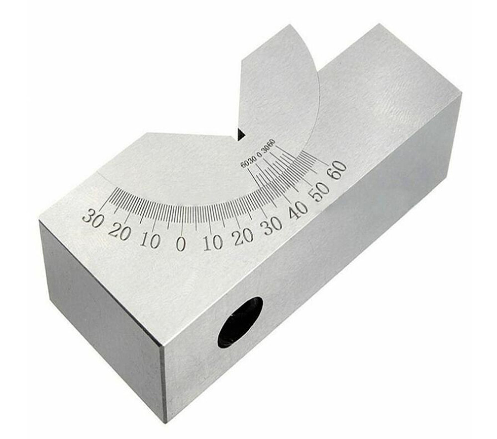 Angle Gauge Toolmaker Precision Micro Adjustable V Block Milling Setup Machine