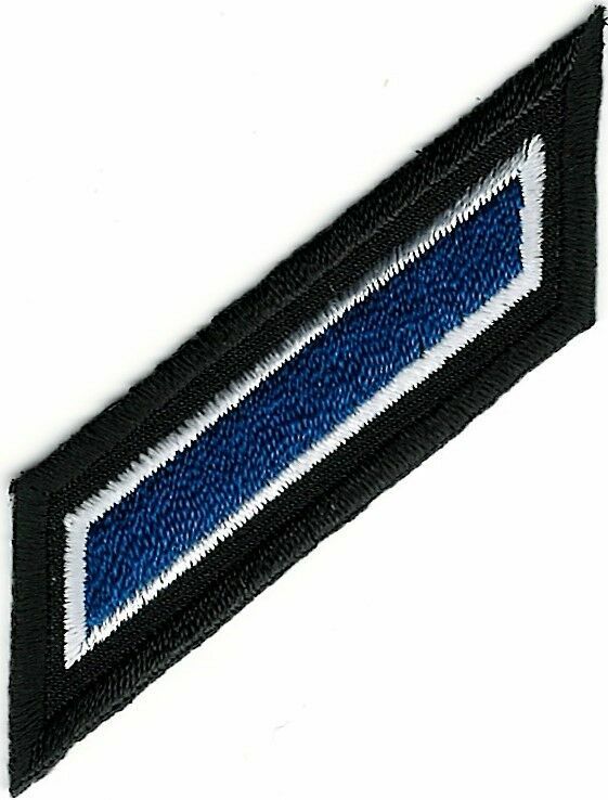 Police One 1 Stripe 5 Five Year Service Stripe Insignia Embroidered Patch