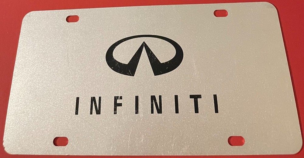 Infiniti Booster License Plate