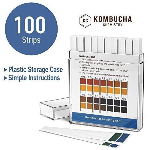 Ph Test Strips For Kombucha Brewing 06 0.5 Intervals 100pc Kit