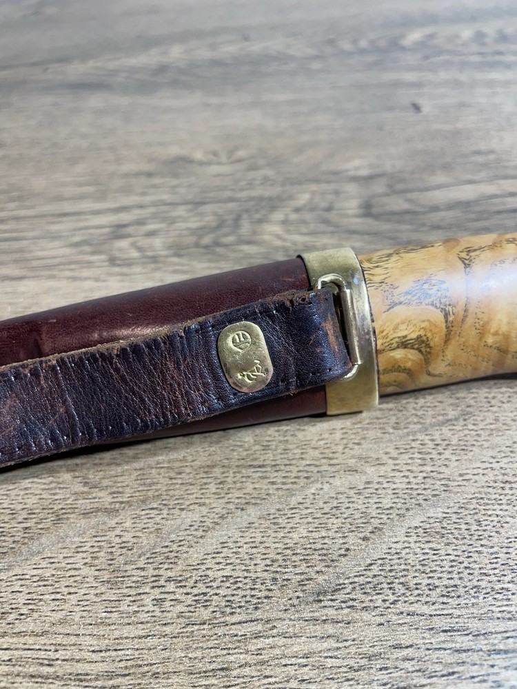Exclusive handmade knife from a Norwegian master