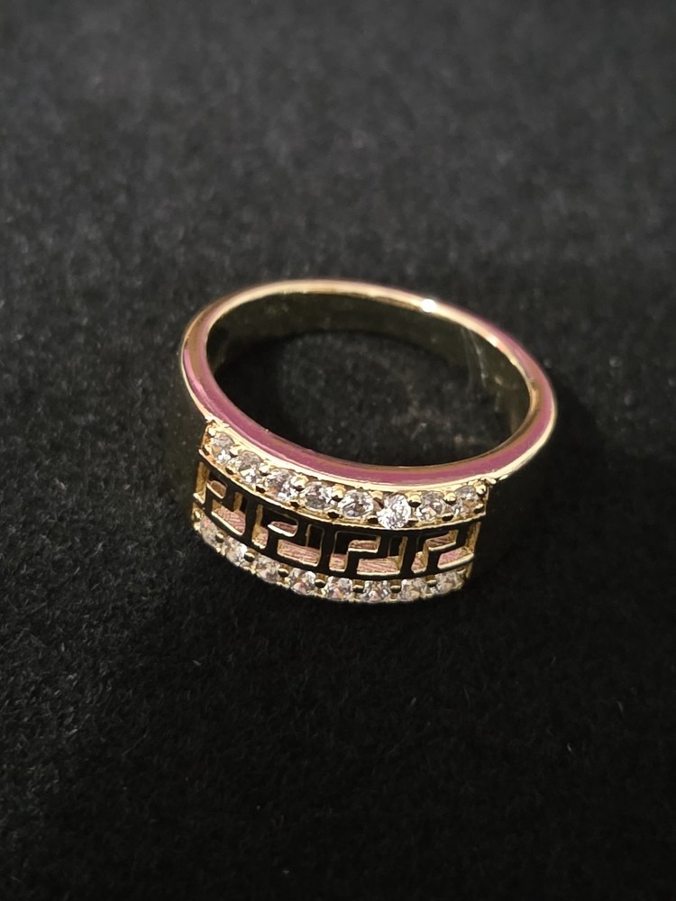 gold Plated ring Size 7