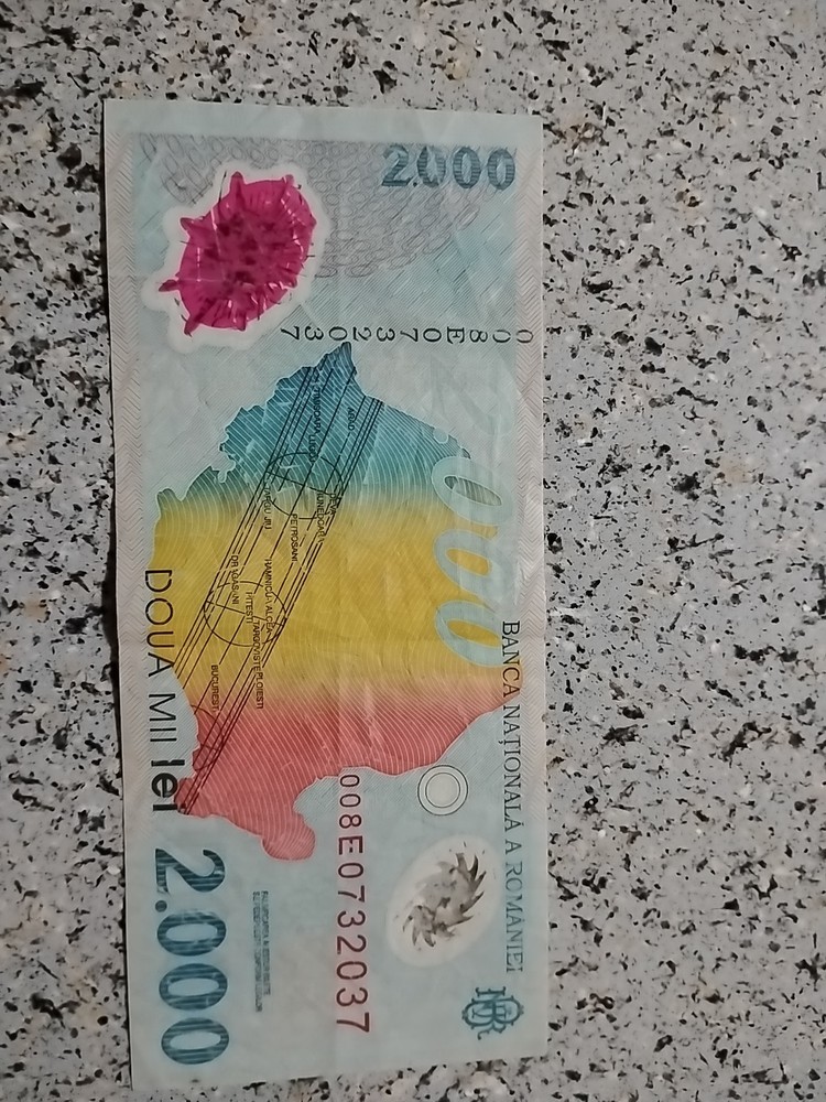 Romania PK #111 1999 2000 LEi Uncirculated Polymer Banknote