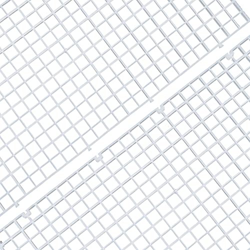 12 Pcs Aquarium Fish Tank Divider Plastic Egg Crate Aquarium Filter Bottom Tr...