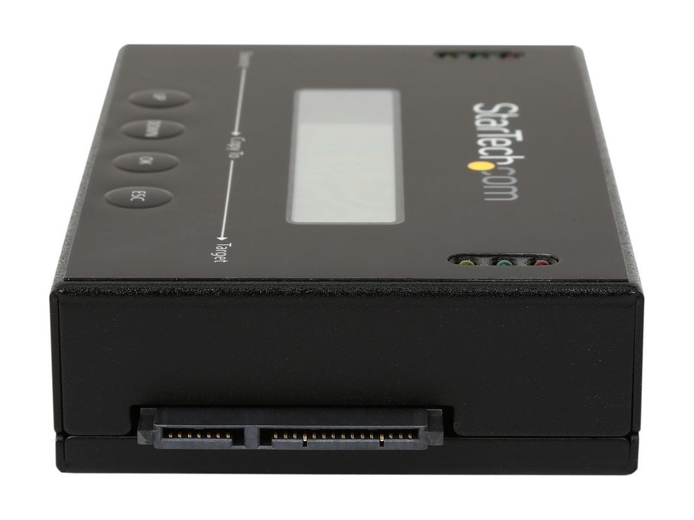 StarTech.com SATDUP11 Aluminum 2.5" & 3.5" Black 2 - SATA Data & Power Combo