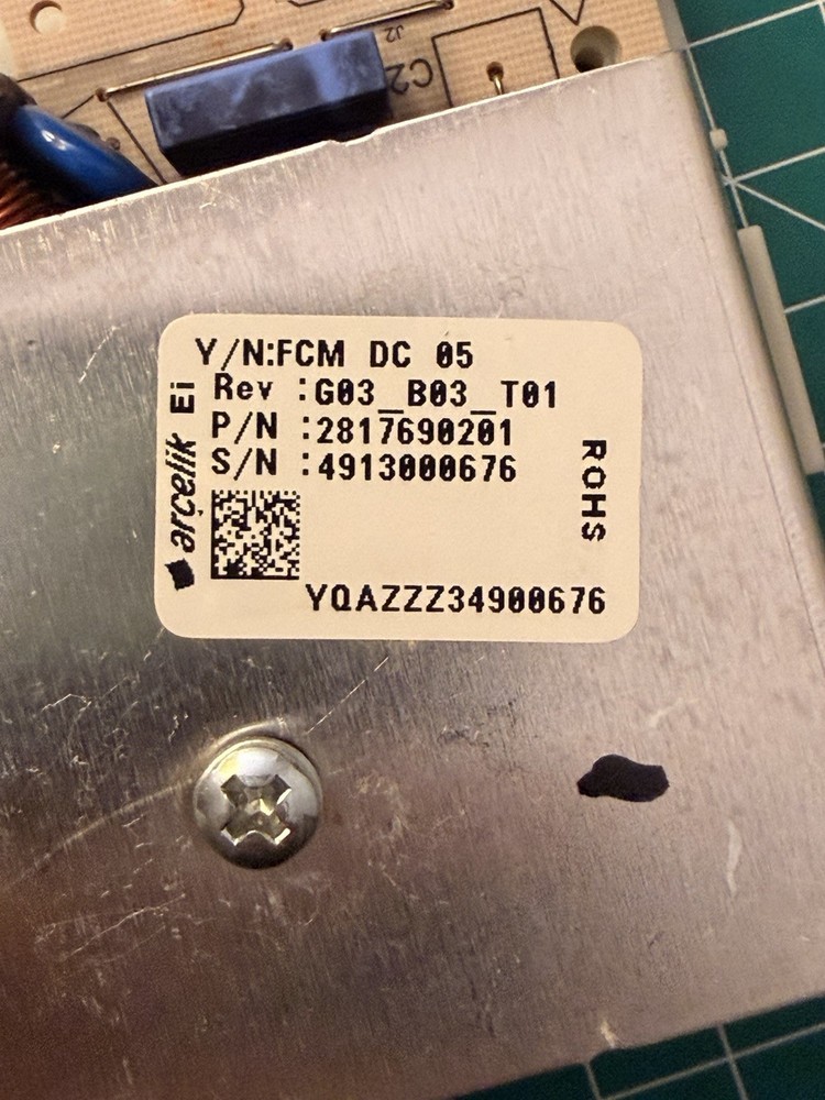 2817690201 Blomberg Washer DC Module