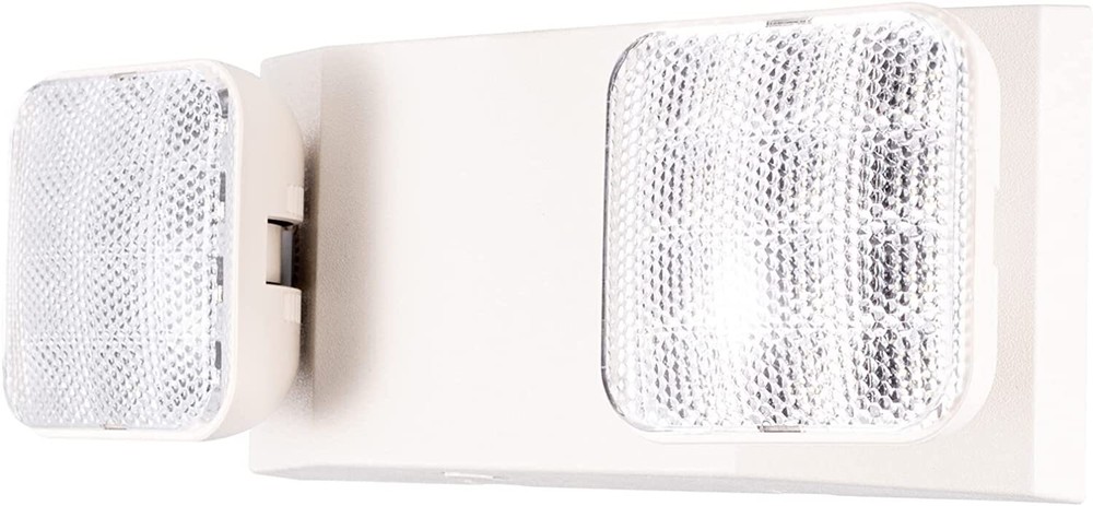 4 Pack LED Emergency Exit Light Adjustable 2 Head With Battery Back-up UL 924