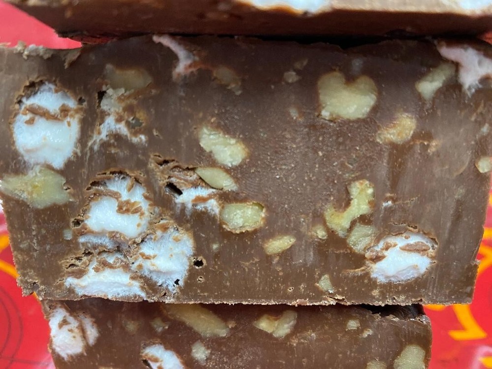 Rocky Road Fudge 1/2 pound