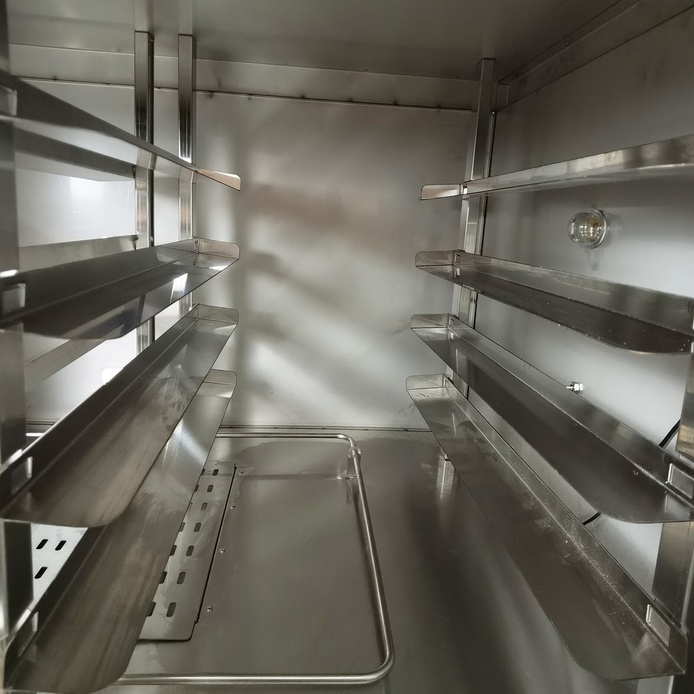 220V Electric Triple Pizza Oven 4 Baking Sheets With Dough Fermentation Machine