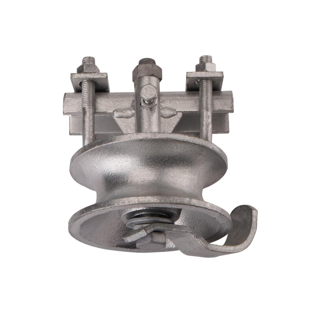 Sliding Gate Rollers, 5" Rear Pipe Track Wheels for Chain Link Sliding Gates,...