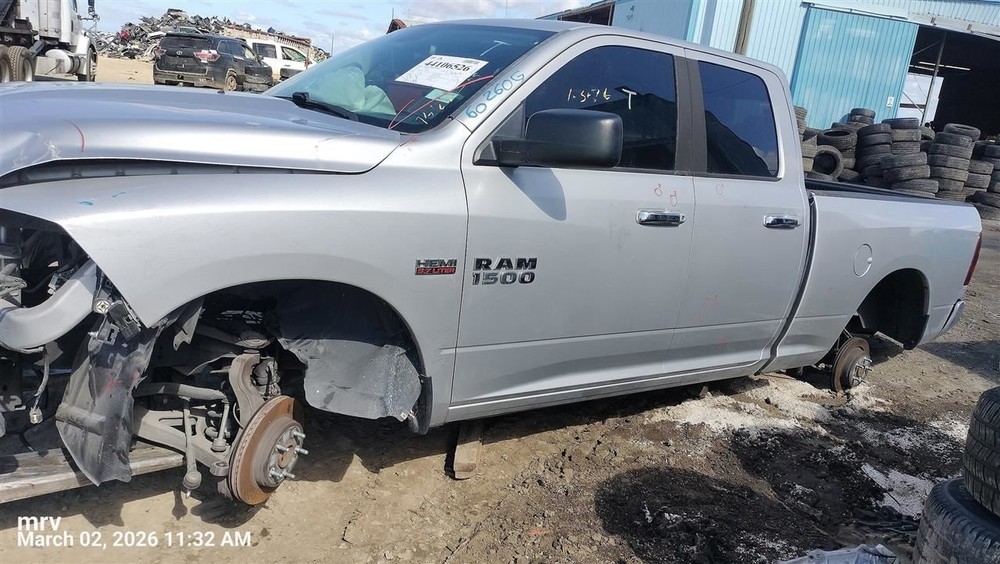 LEFT REAR DOOR WINDOW REGULATOR OEM 2014 DODGE RAM1500