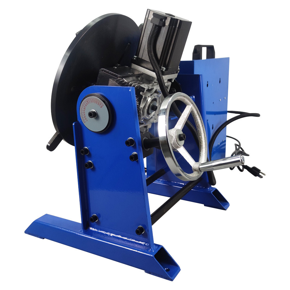 50KG Automatic Welding Positioner +200MM Chuck PLC Controller