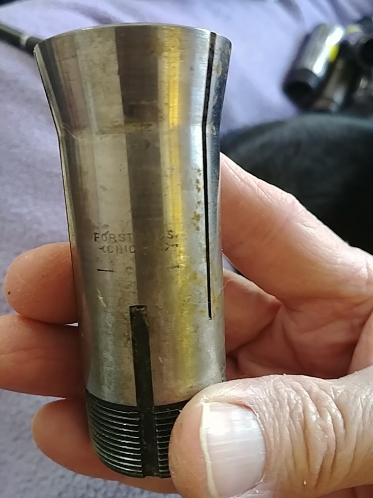 27/32" Forst Bros. 5C Round Collet External Threads Only