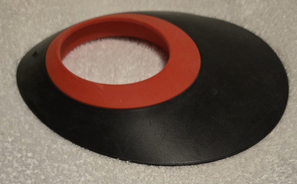 Vintage Golf Putting Training Cup Hole (Black & Red)--Preowned