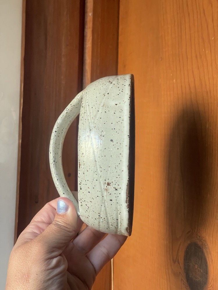 Vintage Signed Terra Cotta Jar