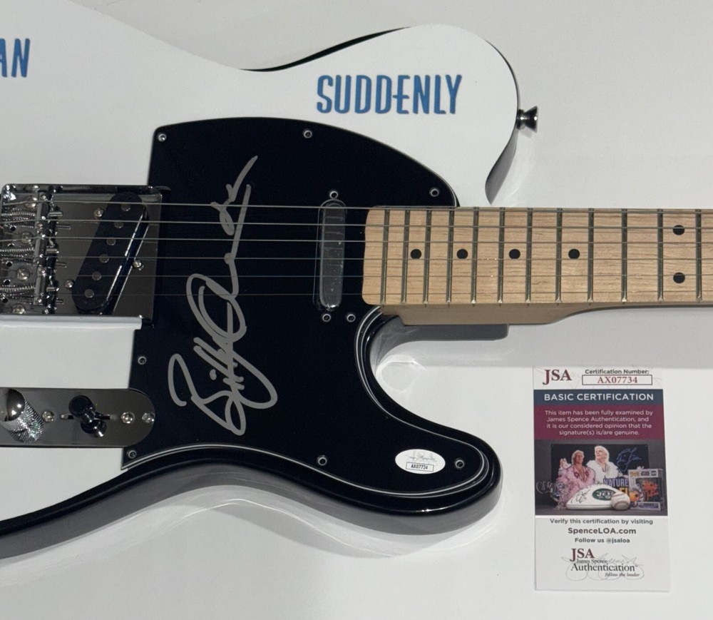 BILLY OCEAN SIGNED CUSTOM SUDDENLY ELECTRIC GUITAR JSA COA
