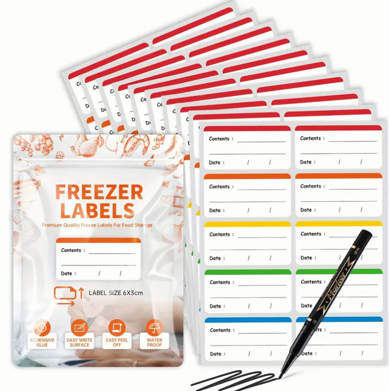 100pc Removable Food Freezer -- CUSTOM 10 Sets