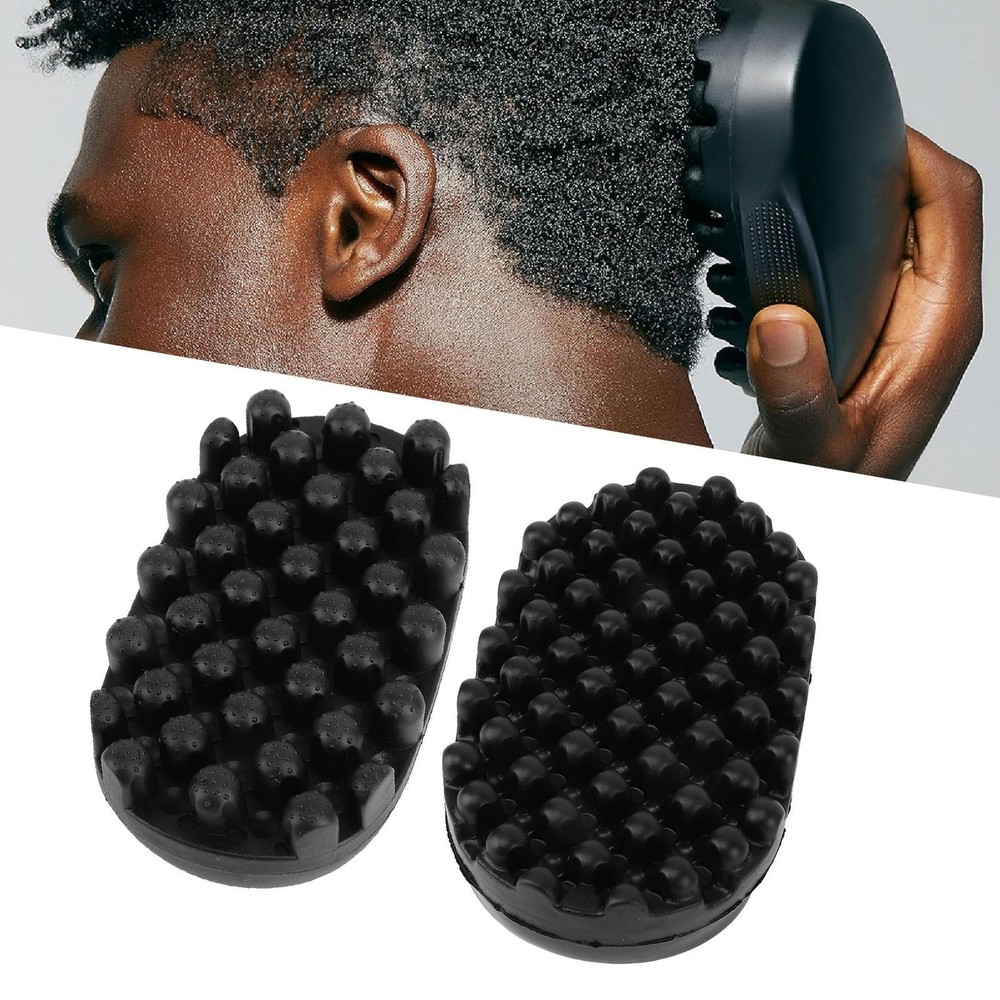 2 Pcs Twist  Brush Quick Easy Styling Large Dense Teeth Professional