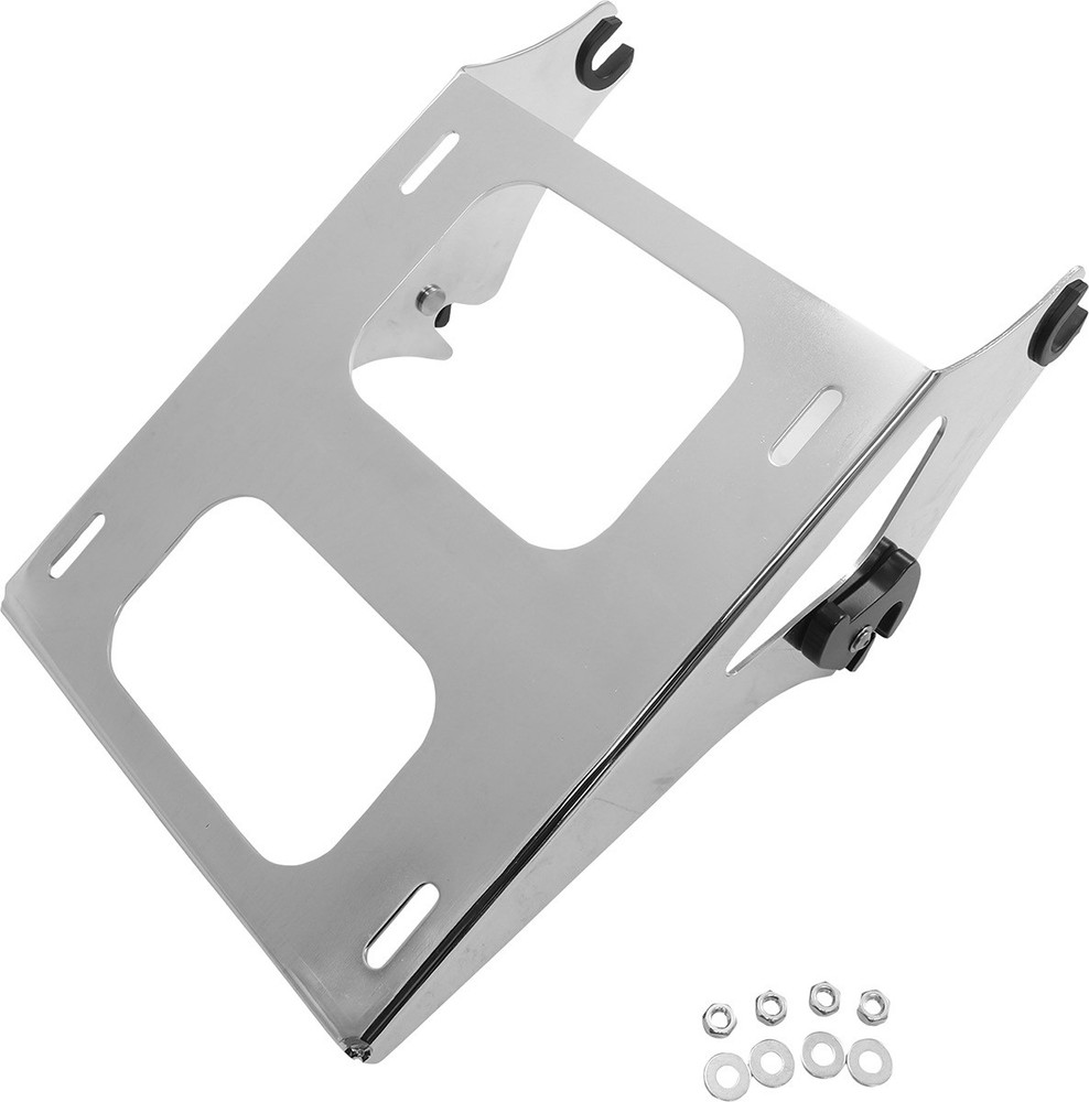 DRAG SPECIALTIES C77-0084 Tour Box Mount- Chrome