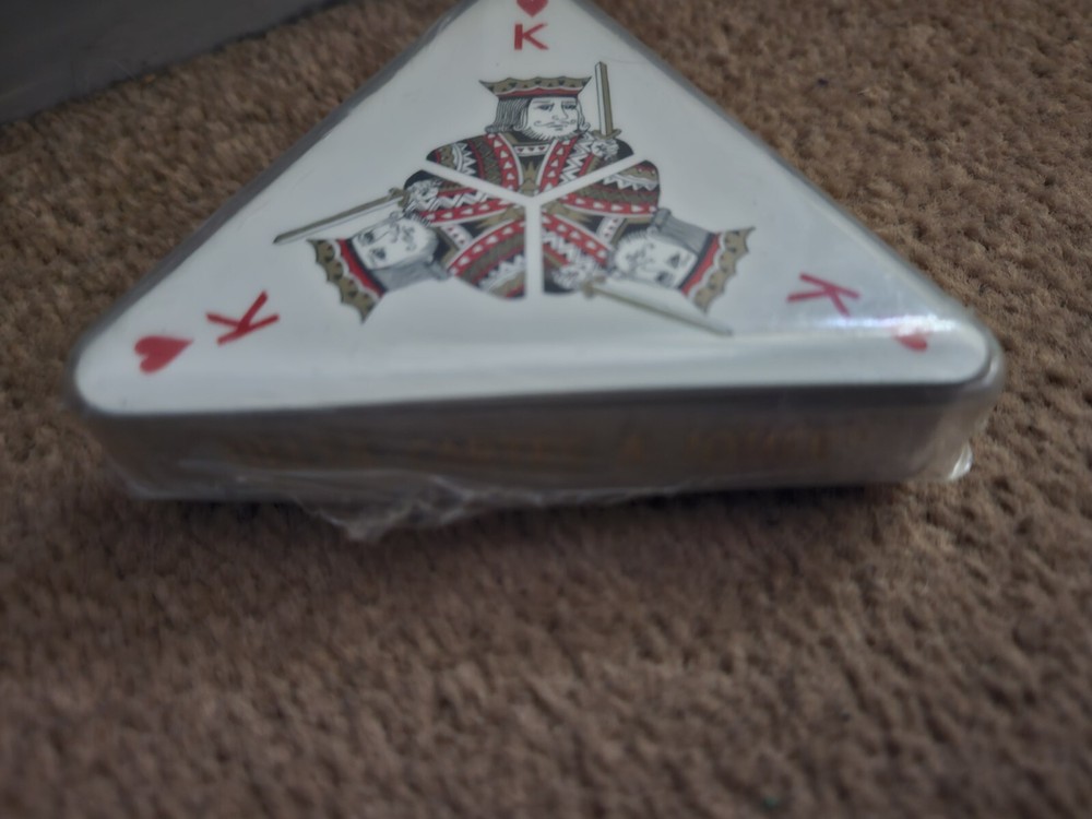 New sealed playing cards . DELTA Triangle cards