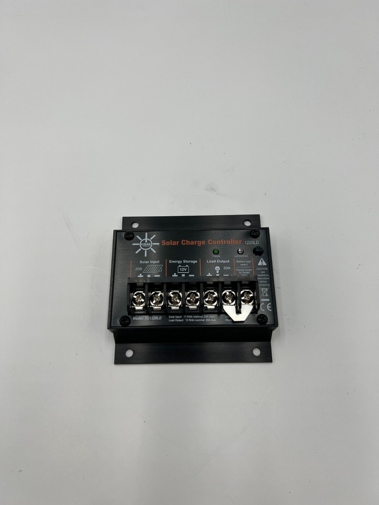 KISAE SC1220LD Technology Solar Charge Controller 20A Max 17.5VDC Nominal Input