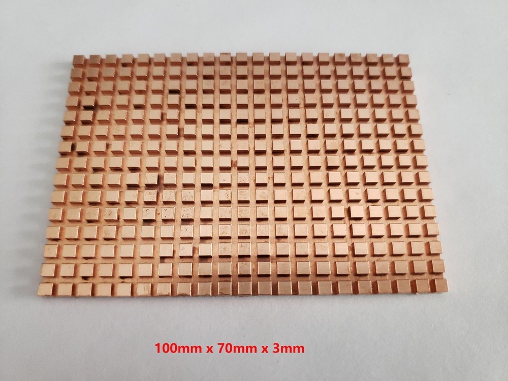 2.5" Hard Disk Solid State Drive  SSD 3mm Copper Heatsink Cooling Radiator Plate