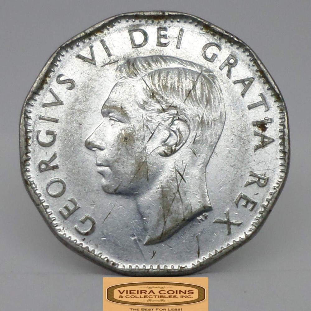 1952 Canada 5 Cents - #C36539NQ