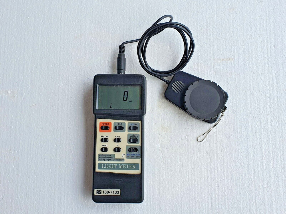RS 180-7133 Light Meter LUX Meter