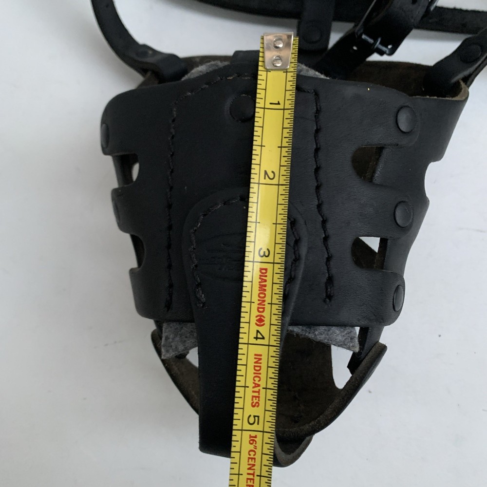 Impact Armor Leather Dog Muzzle K9 Training Police Working Dog