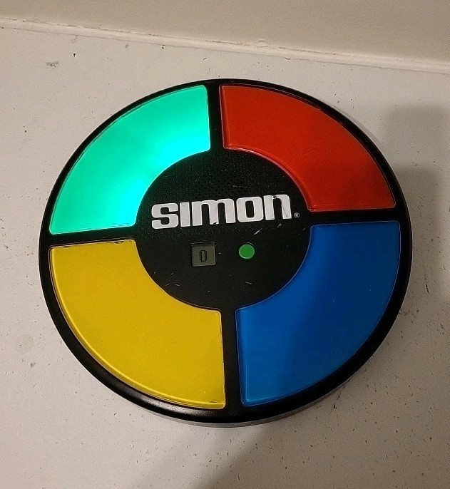 SIMON Electronic Touch Memory Game Hasbro 2013 TESTED WORKING Classic Toy