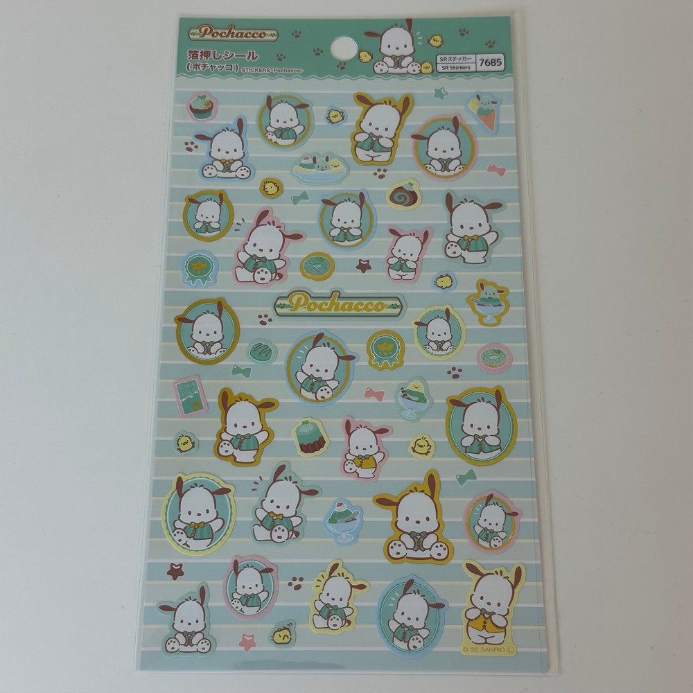 Sanrio Pochacco Sticker Sheet