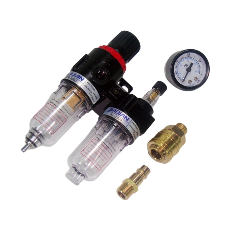 PT1/4 Filter Water Oil Separator Maintenance Unit Compressed Air Regulator