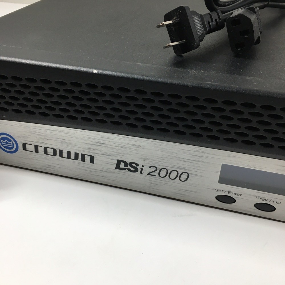 Crown DSi2000 2-Ch Power Amplifier - JBL