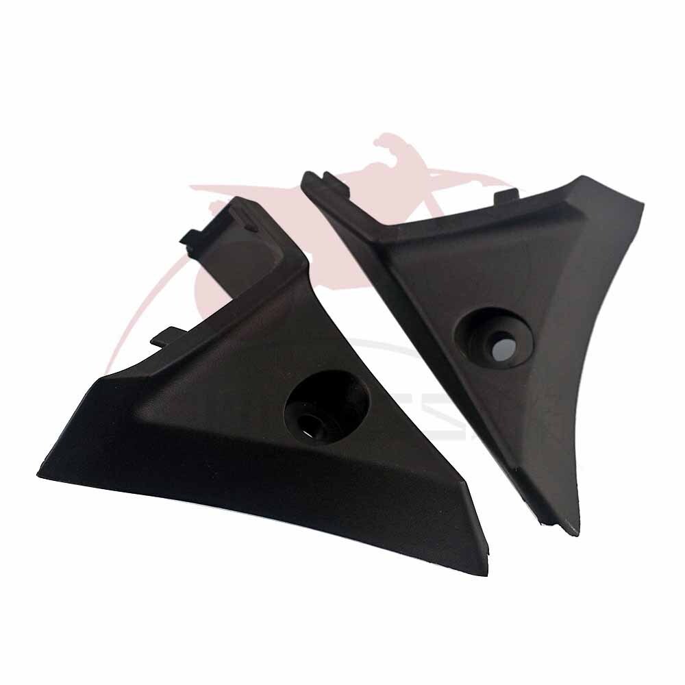 Black Front Nose Headlight Side Fairing Cowl For HONDA CBR600F 2011-2013