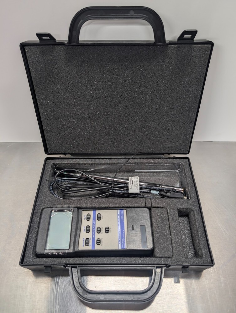 NEW - OPEN BOX | Traceable Digi Sense Hot Wire Anemometer Thermometer
