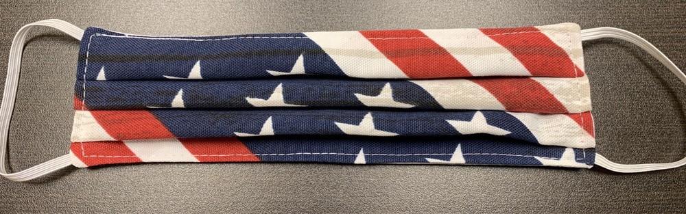 USA Flag Fabric Reusable Face MASK