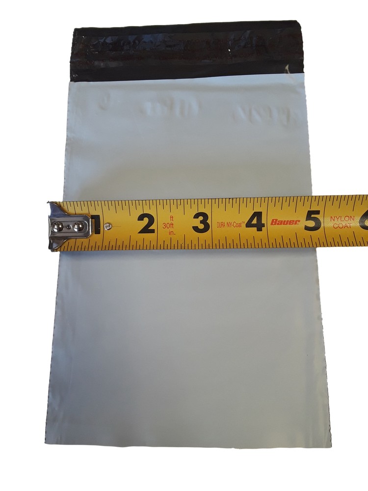 500 5x7 White Poly Mailer Plastic Shipping Bag Envelopes Polybags Polymailer