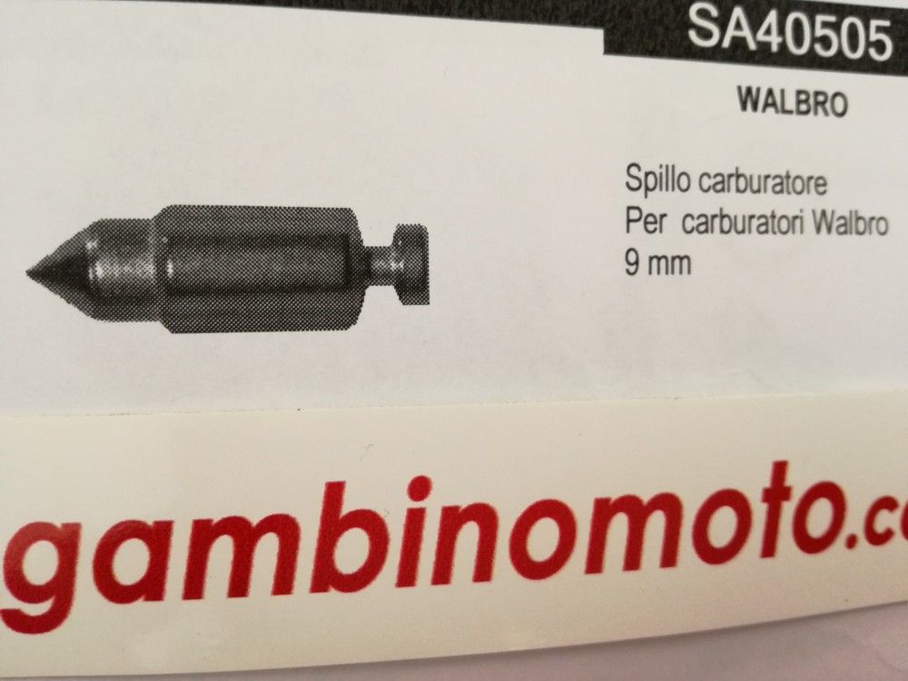 Carburetor Pin Walbro 9 mm
