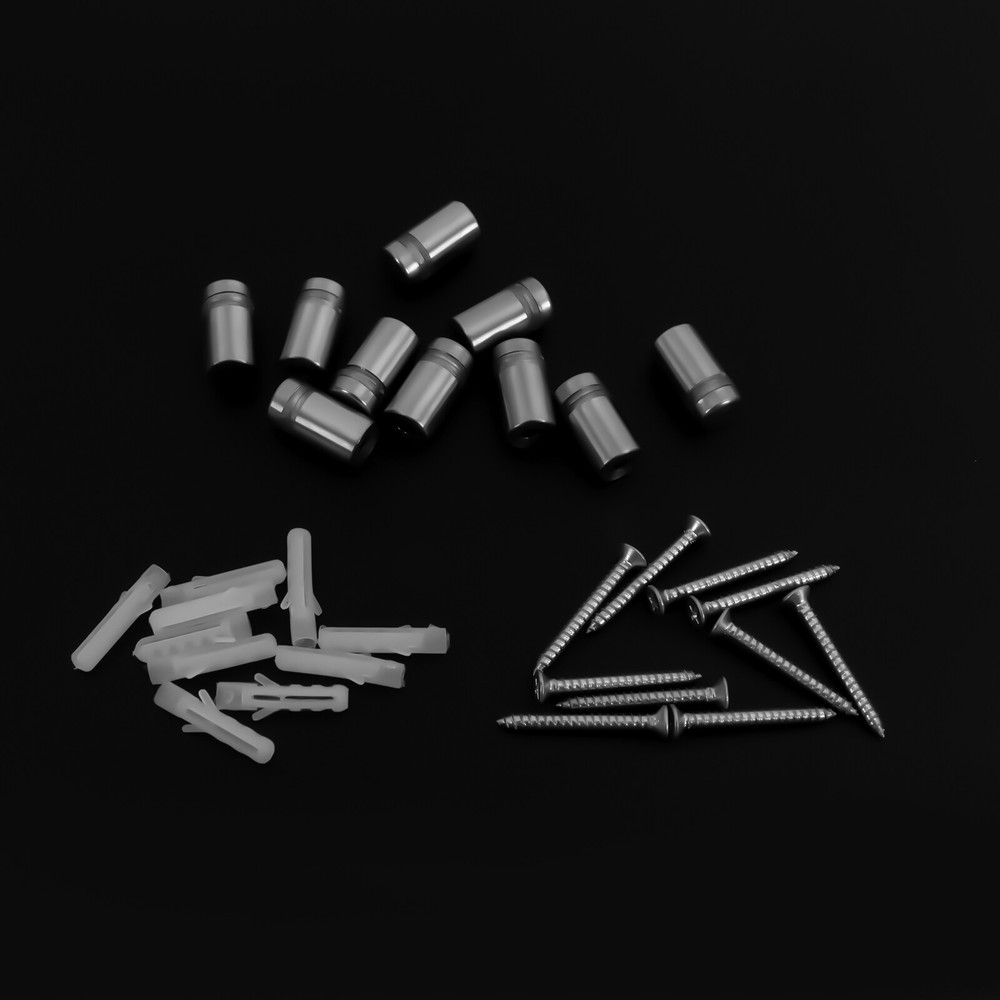 16" x 20" Clear Acrylic Picture Frame Wall Mount Floating Frameless Double Panel